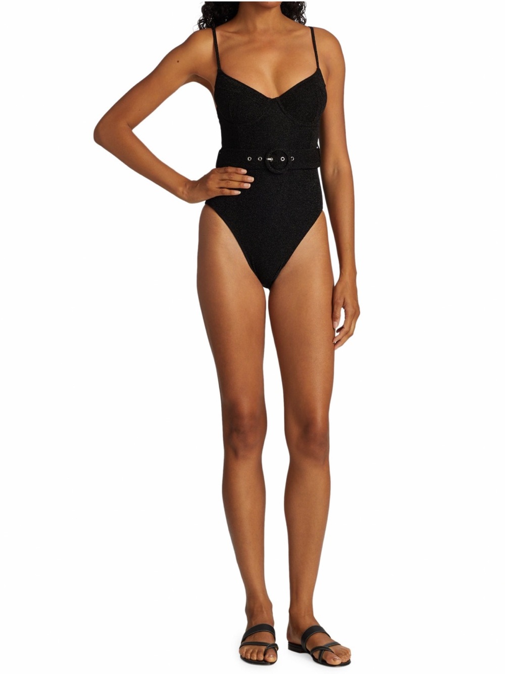 Amazing and elegant shiny swimsuit